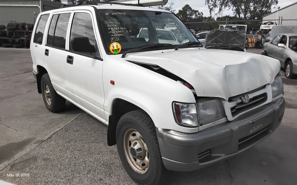 2003 Holden Jackaroo at Tingalpa