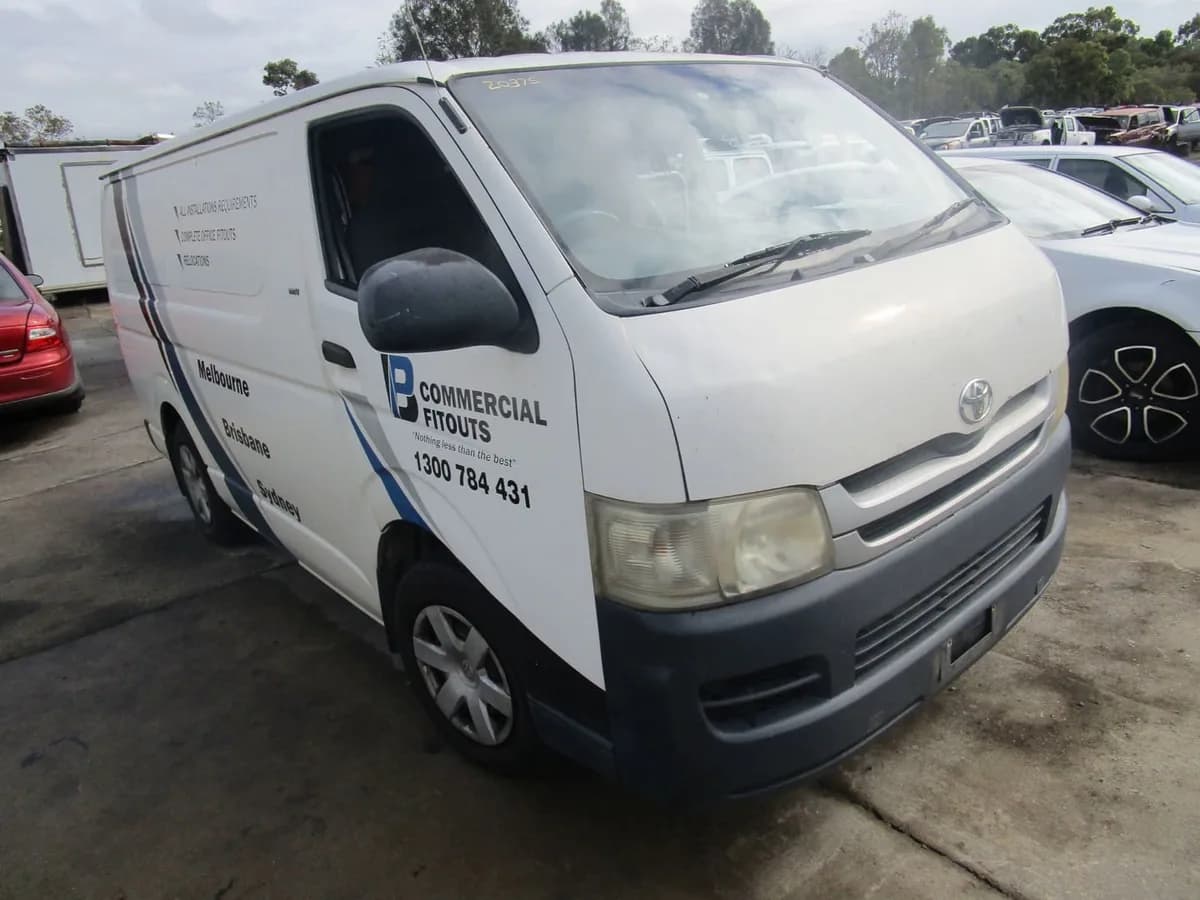 2007 Toyota Hiace – Vn P20375 at Tingalpa