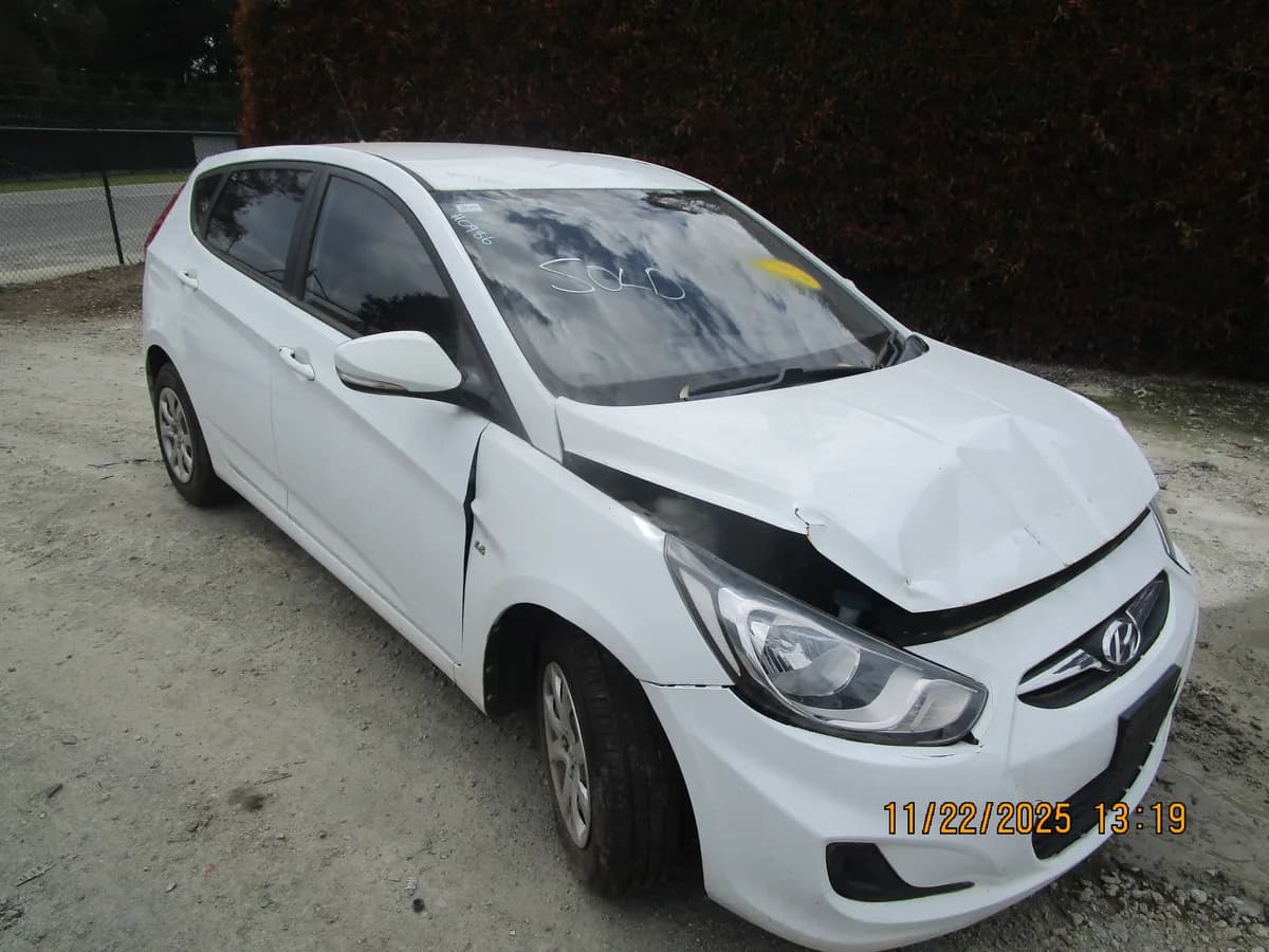 2012 Hyundai Accent at Langwarrin South