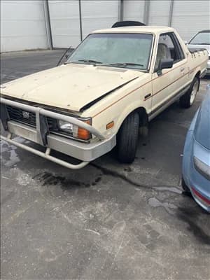 1987 Subaru Brumby (1984-1994) at Geelong