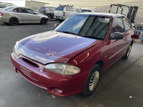 1998 Hyundai Excel X3 (1994-2000) at Dandenong