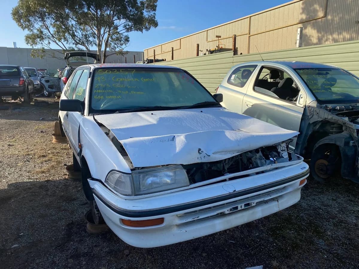 1993 Toyota Corolla at Campbellfield