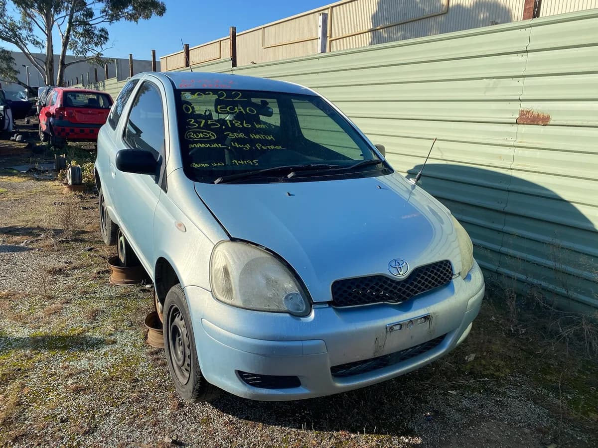 2003 Toyota Echo at Campbellfield