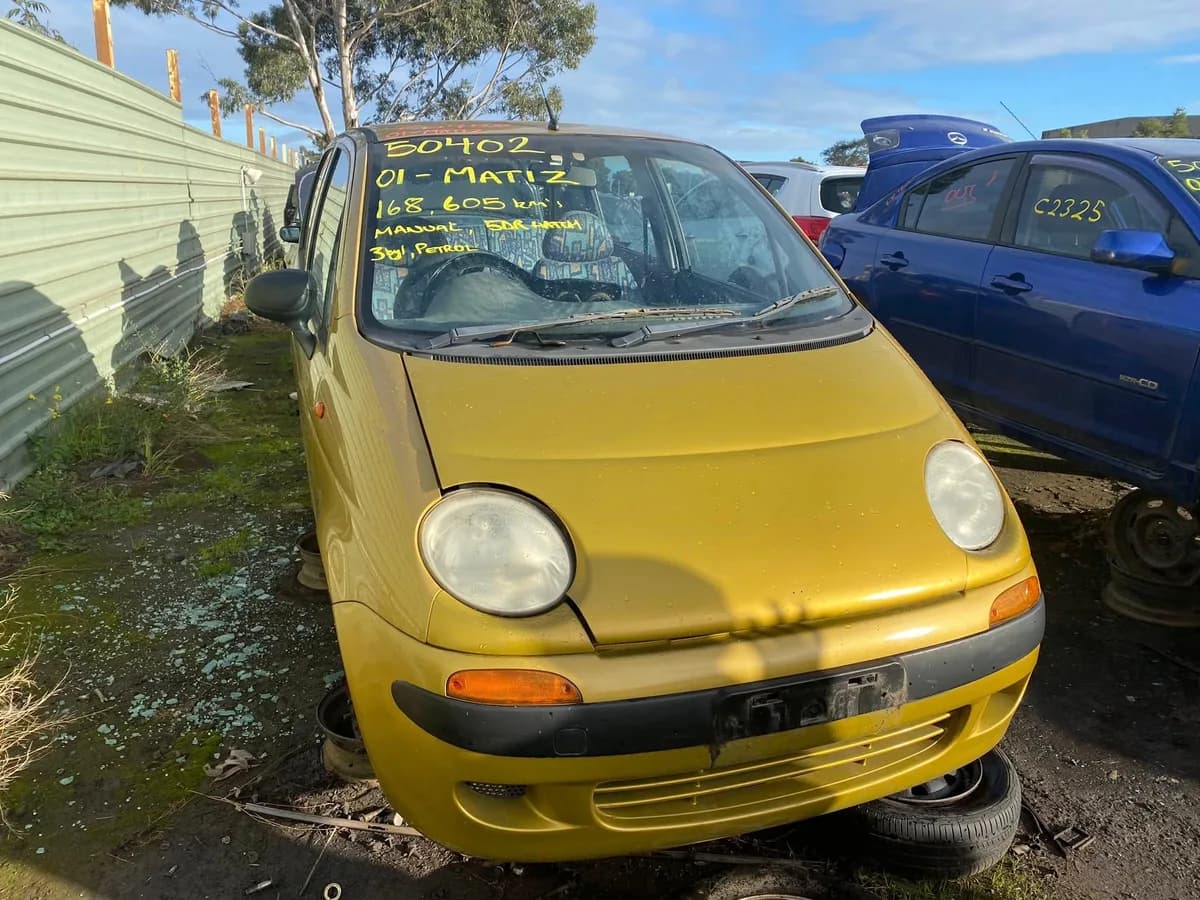 2001 Daewoo Matiz at Campbellfield