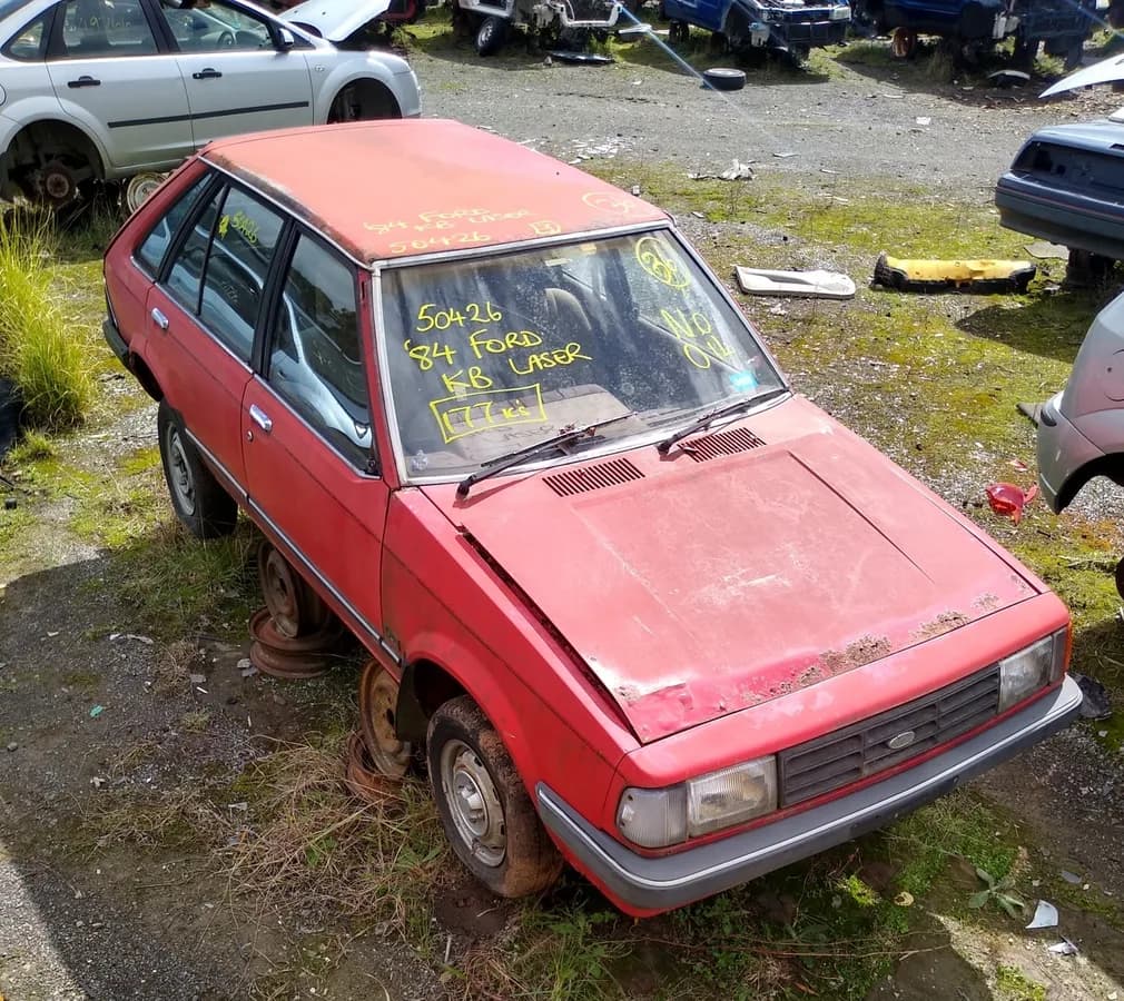 1984 Ford Laser at Kilsyth