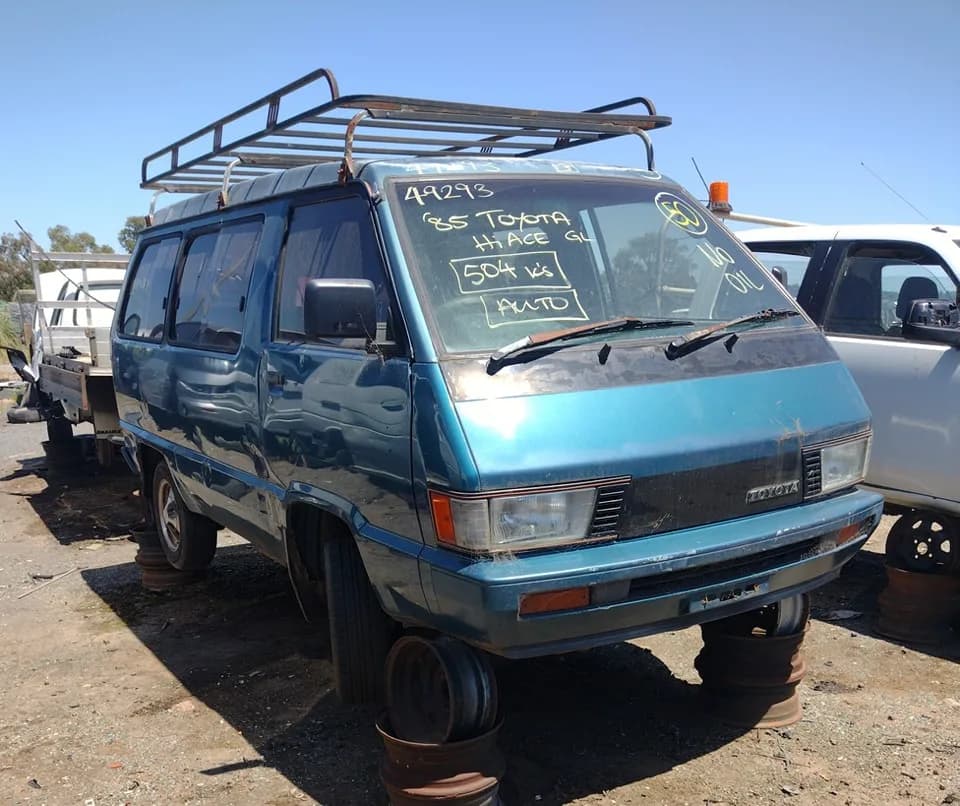 1985 Toyota Tarago at Kilsyth