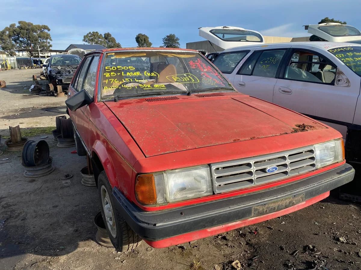 1985 Ford Laser at Campbellfield