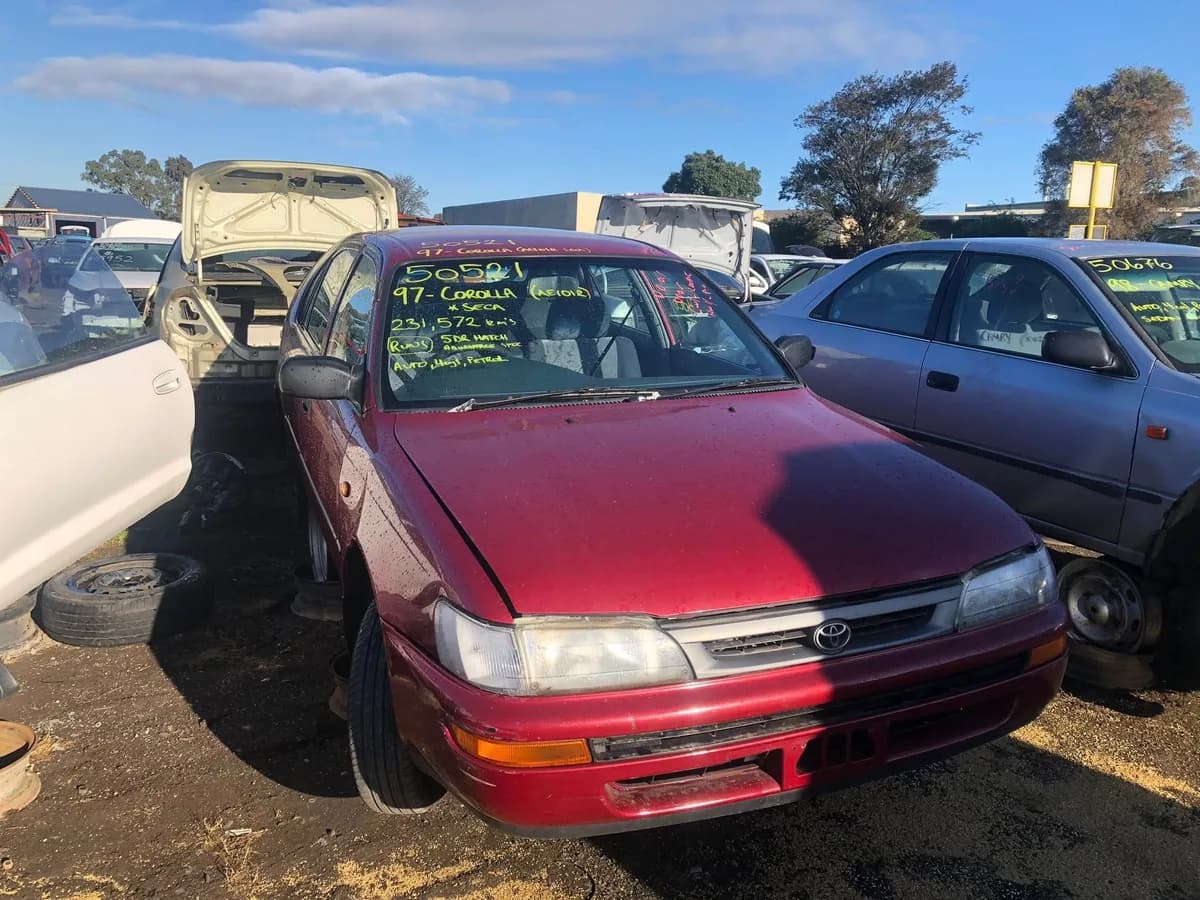 1997 Toyota Corolla at Campbellfield