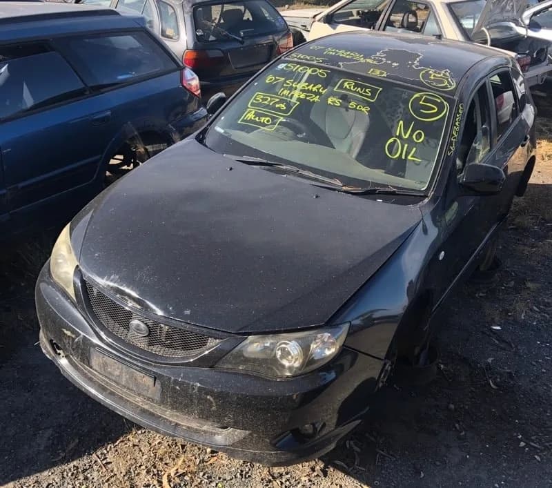 2007 Subaru Impreza at Kilsyth
