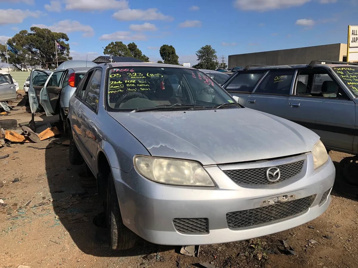 2003 Mazda 323 at Campbellfield