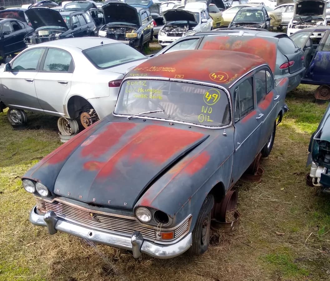 1960 Humber Super Snipe at Kilsyth