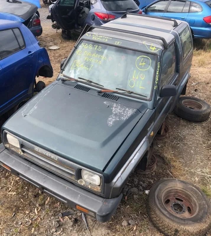 1992 Daihatsu Feroza at Kilsyth