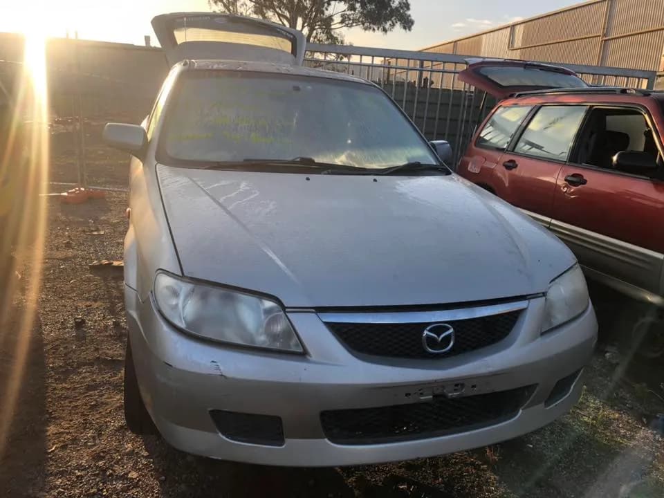 2001 Mazda 323 at Campbellfield