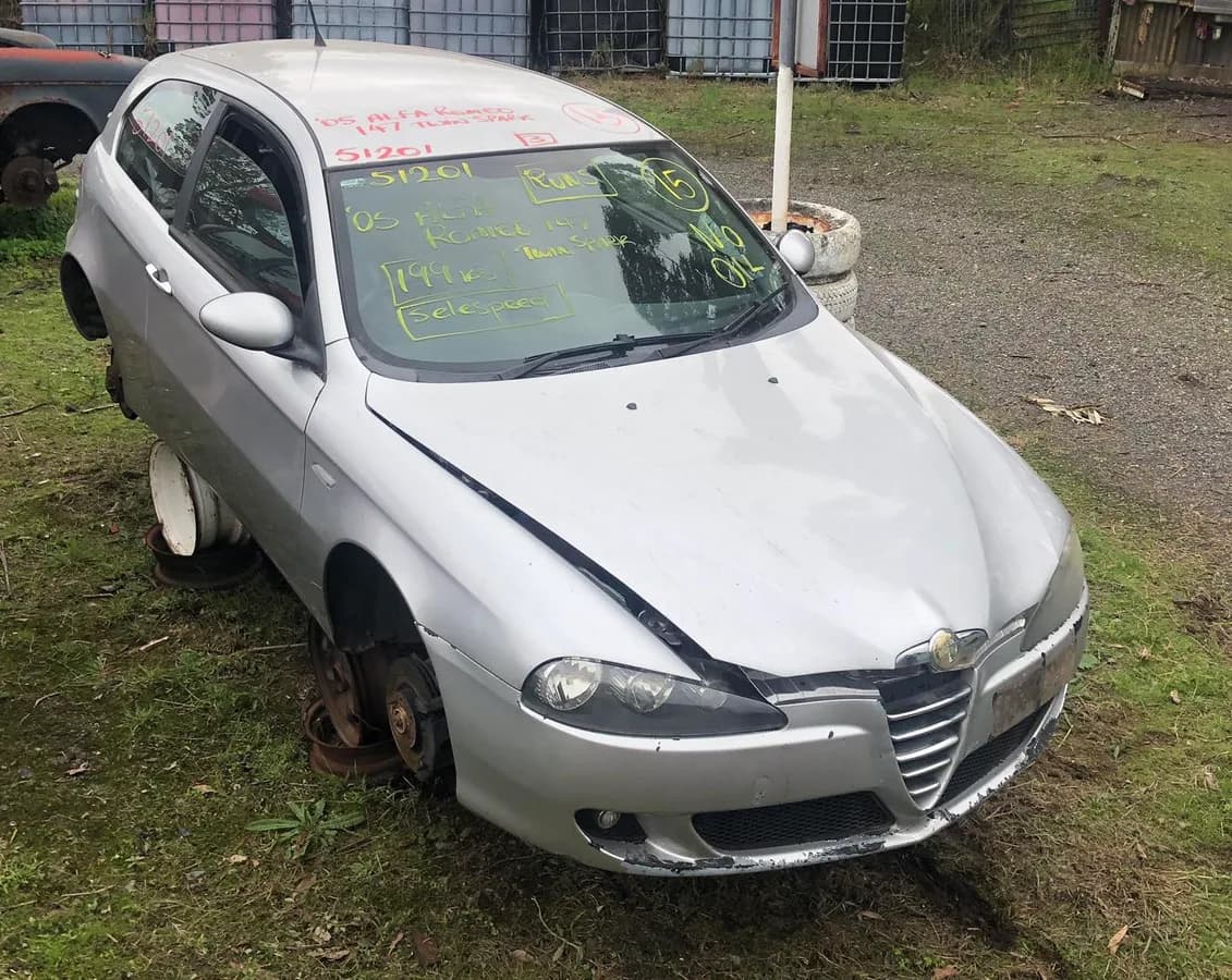 2005 Alfa Romeo 147 at Kilsyth