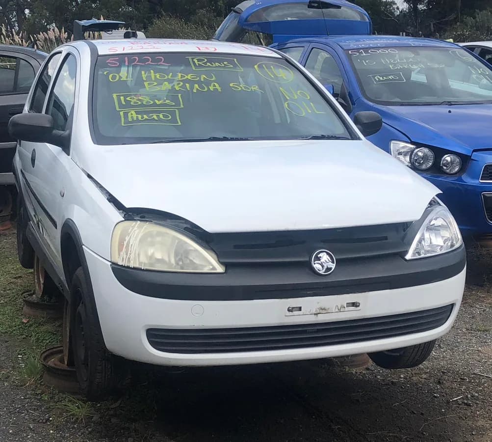 2002 Holden Barina at Kilsyth