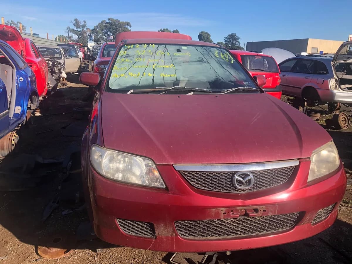 2001 Mazda 323 at Campbellfield
