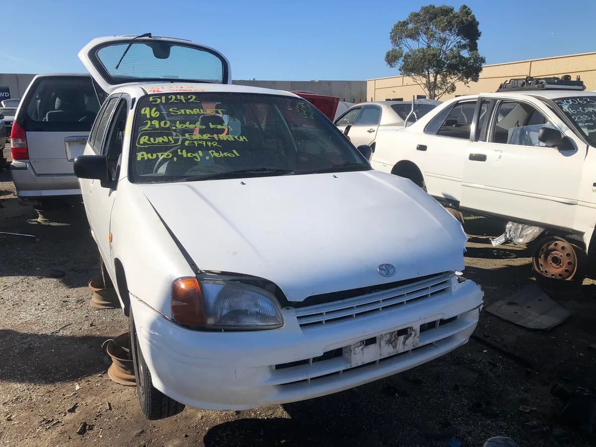 1996 Toyota Starlet at Campbellfield