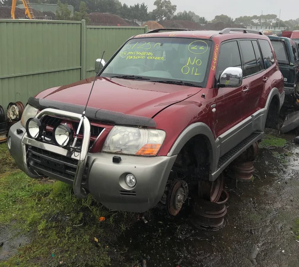2003 Mitsubishi Pajero at Kilsyth