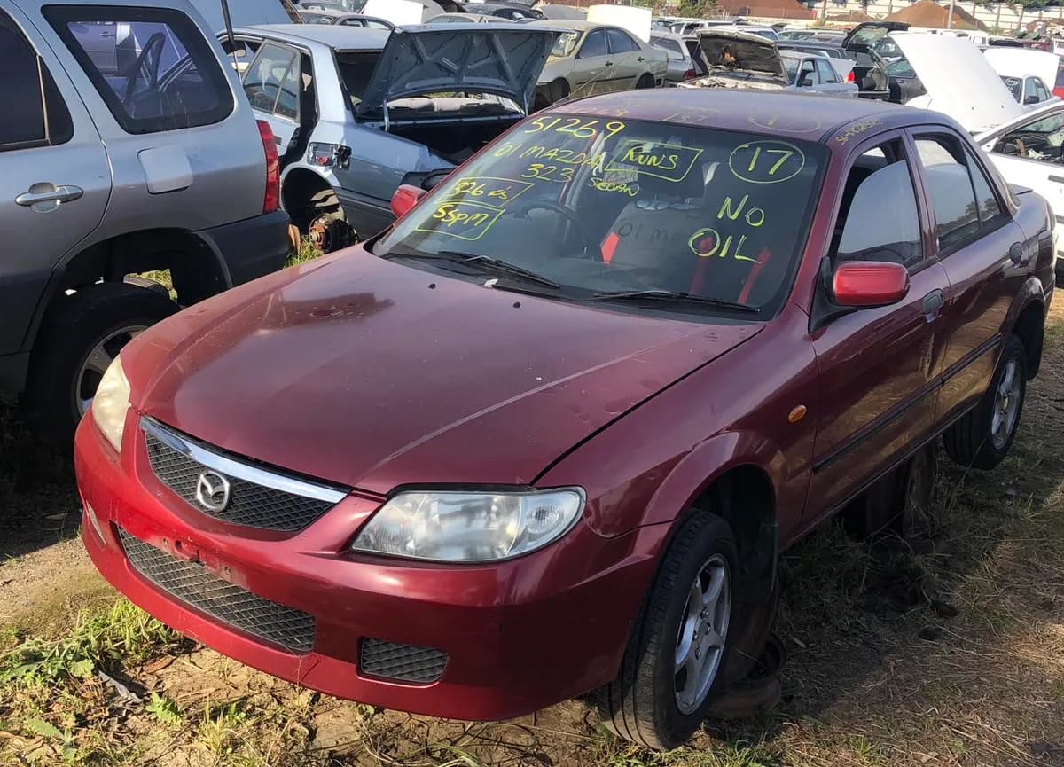 2001 Mazda 323 at Kilsyth