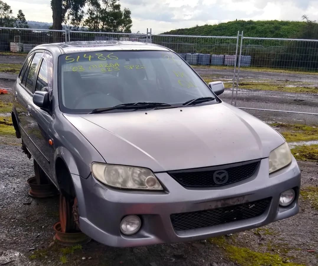 2003 Mazda 323 at Kilsyth