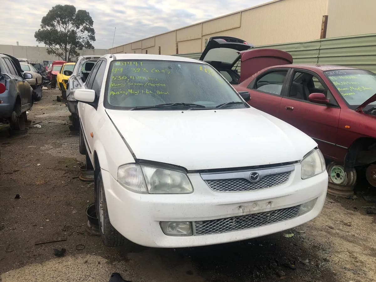 1999 Mazda 323 at Campbellfield
