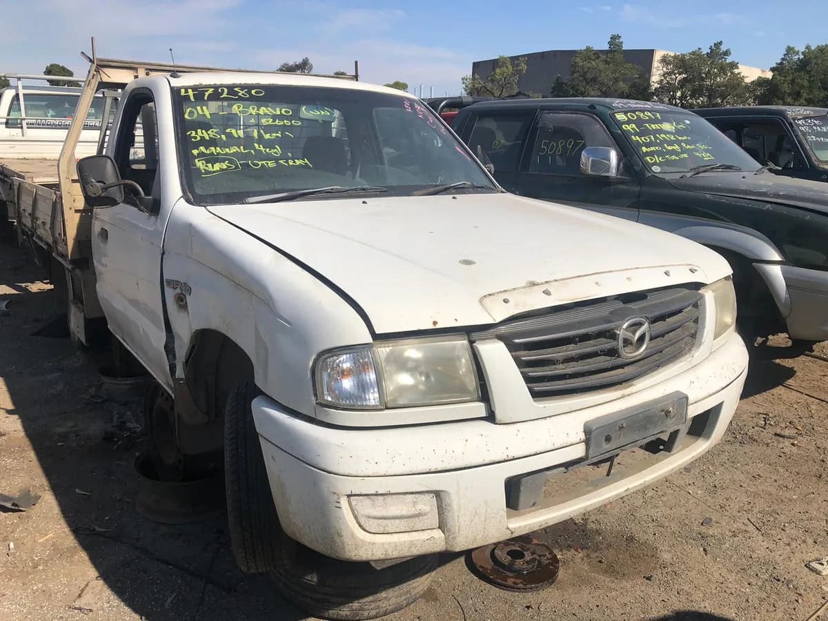 2004 Mazda B2600 at Campbellfield