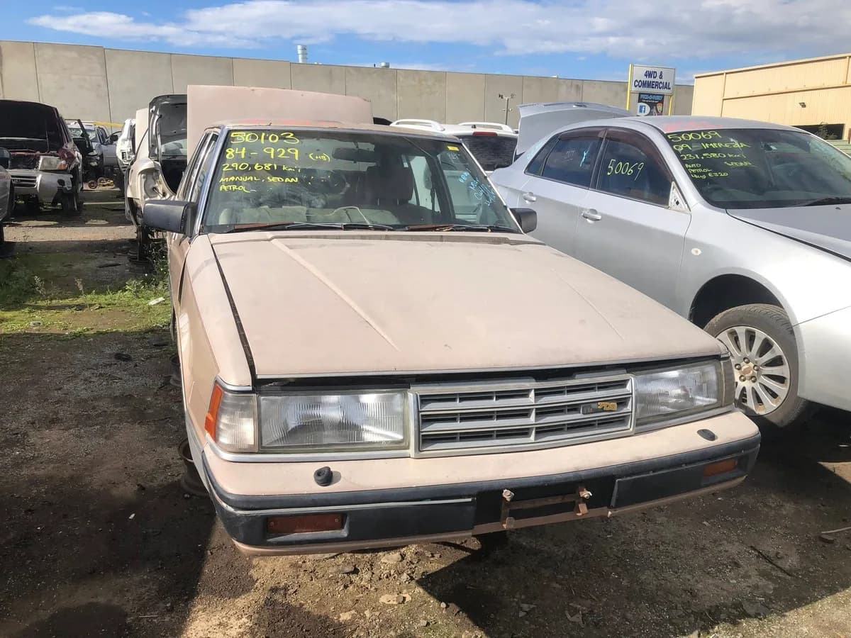 1984 Mazda 929 at Campbellfield