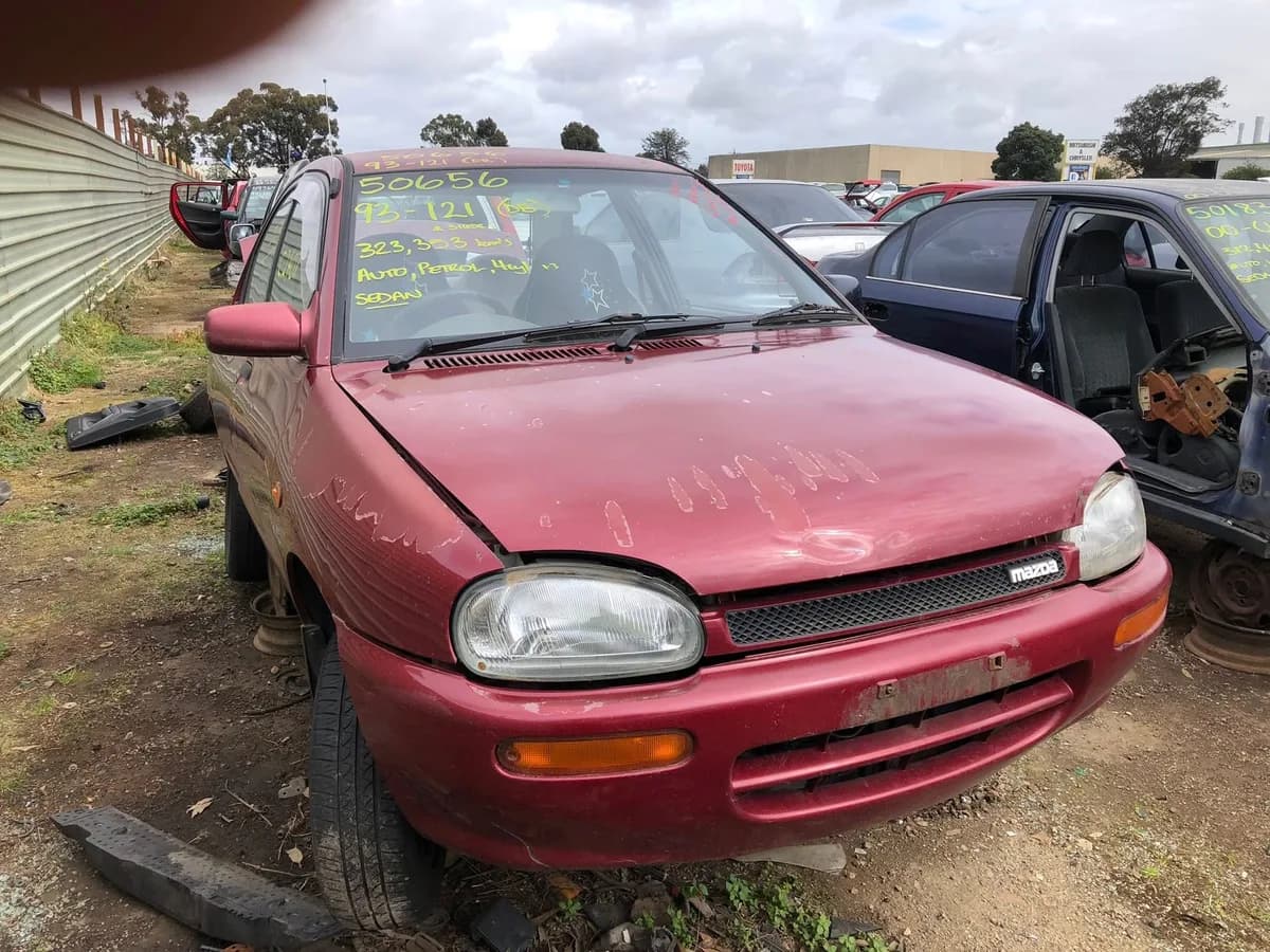 1993 Mazda 121 at Campbellfield
