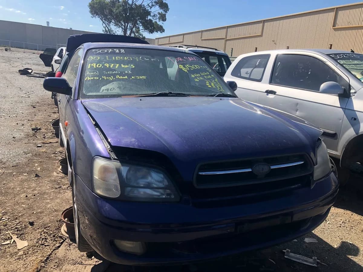 2000 Subaru Liberty at Campbellfield