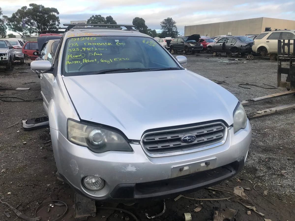 2003 Subaru Outback at Campbellfield