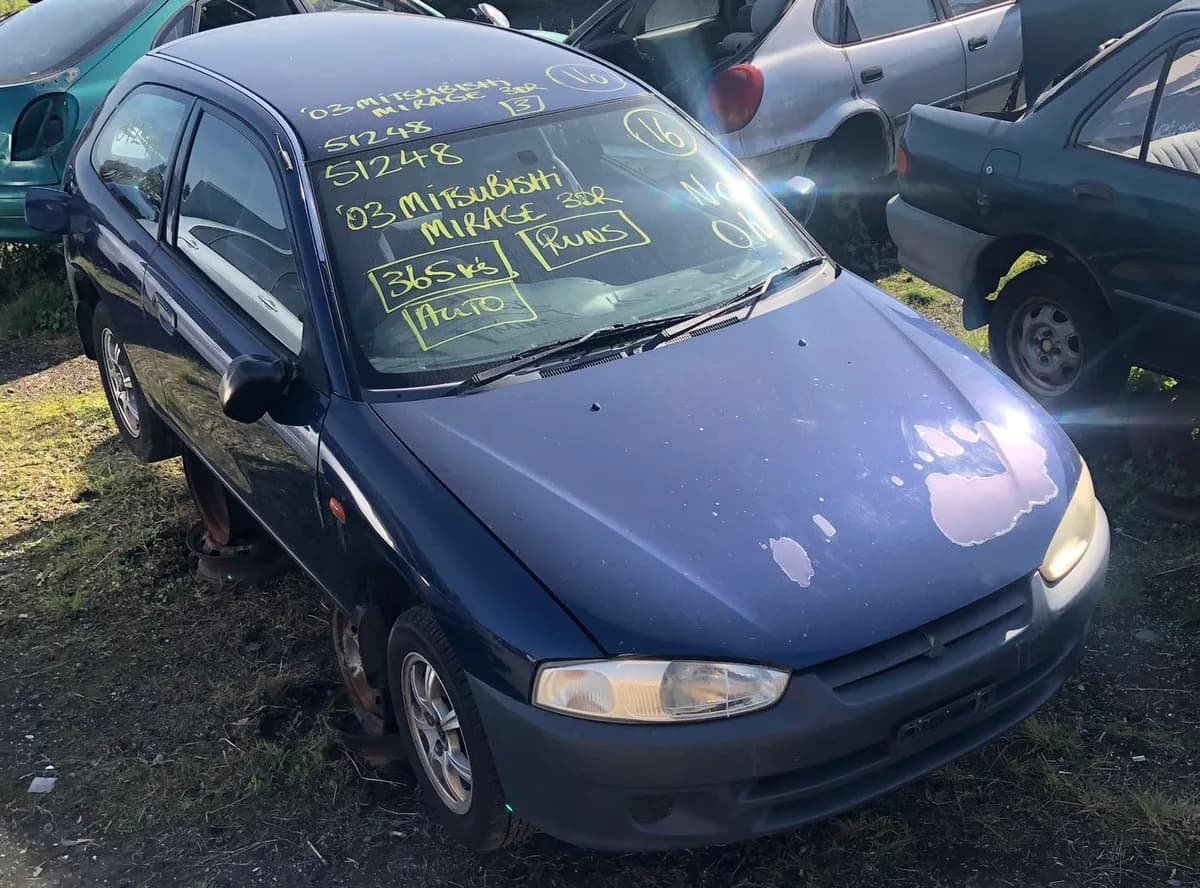 2003 Mitsubishi Mirage at Kilsyth