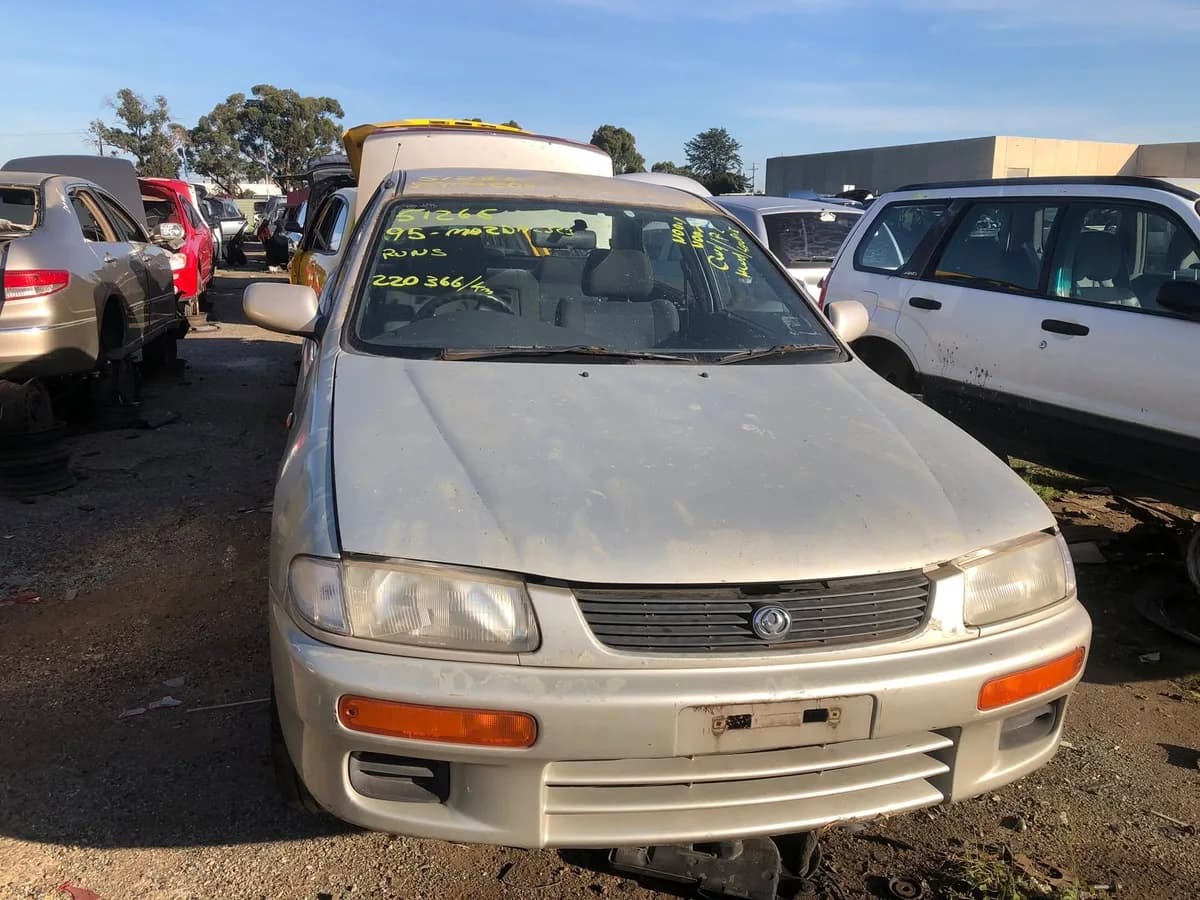 1995 Mazda 323 at Campbellfield