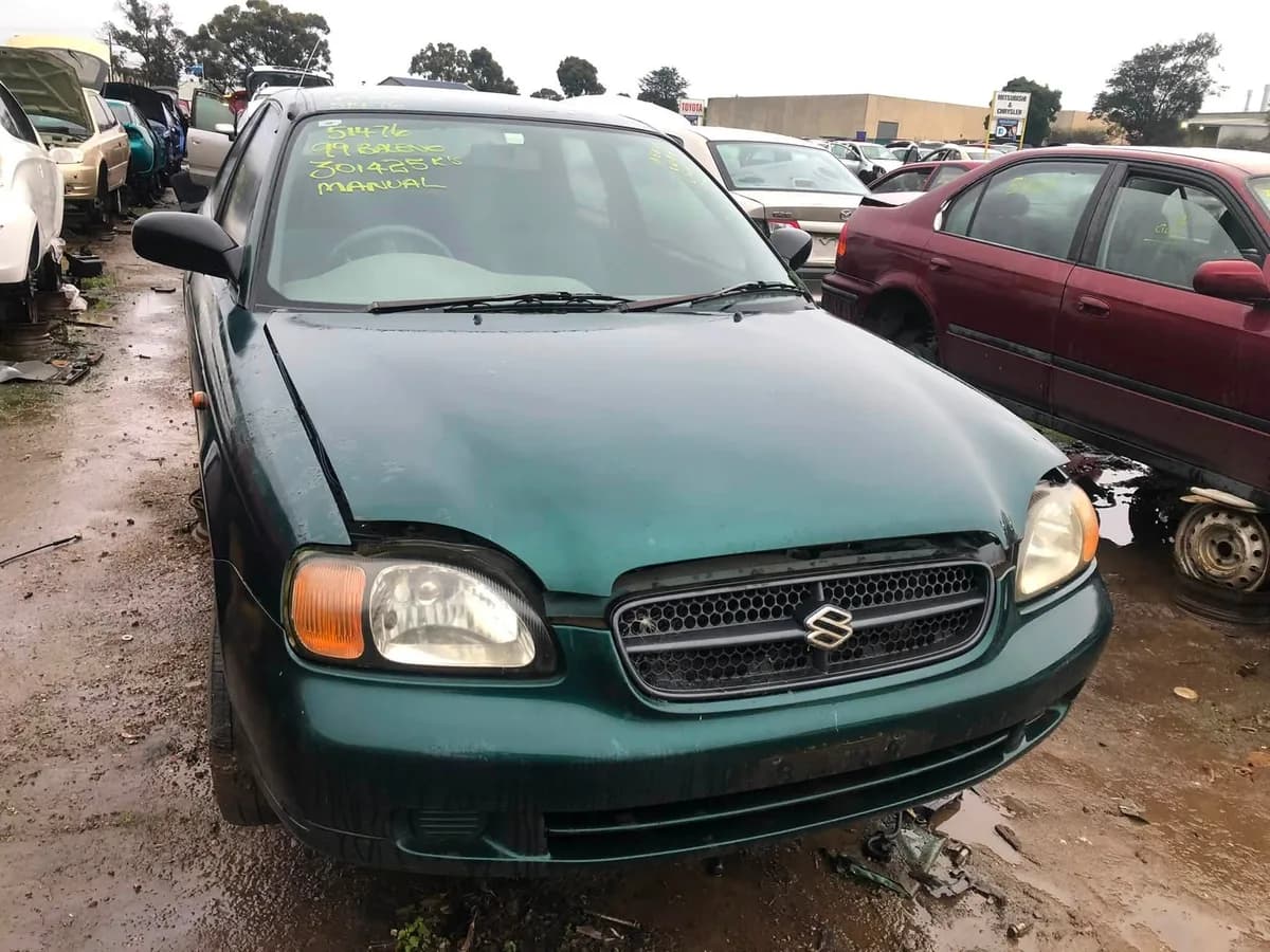 1999 Suzuki Baleno at Campbellfield