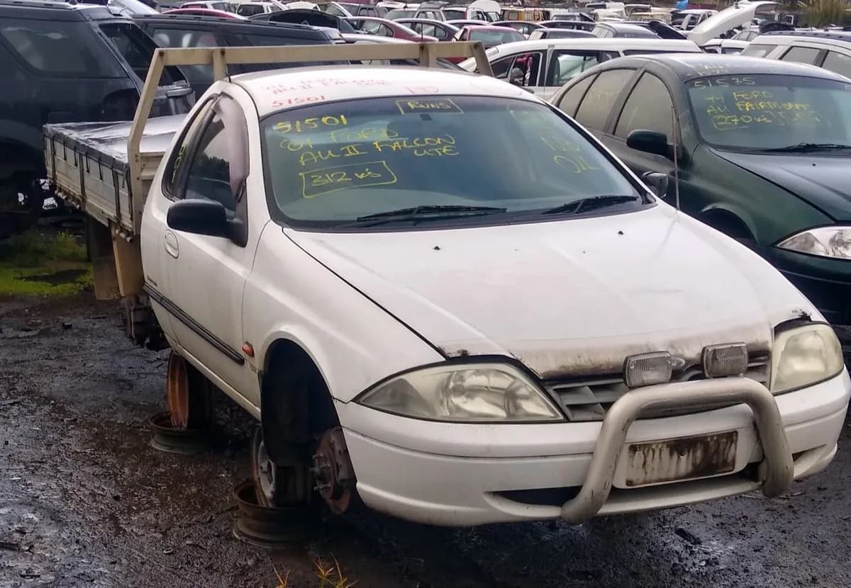 2001 Ford Falcon at Kilsyth