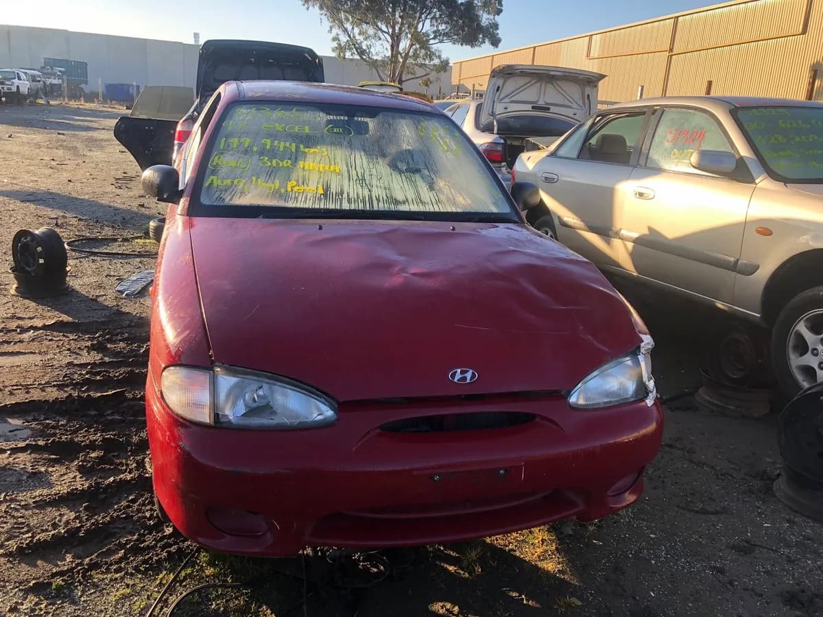 1997 Hyundai Excel at Campbellfield
