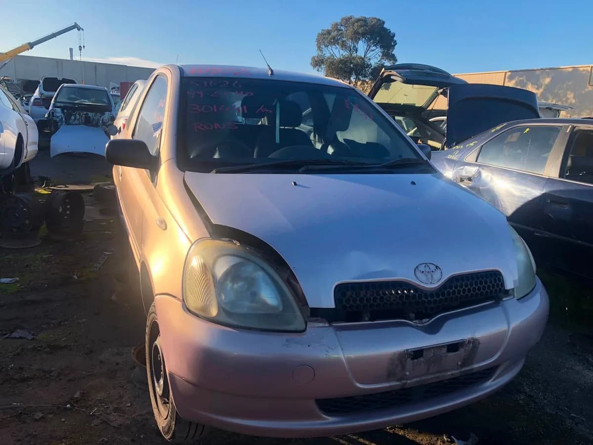 1999 Toyota Echo at Campbellfield