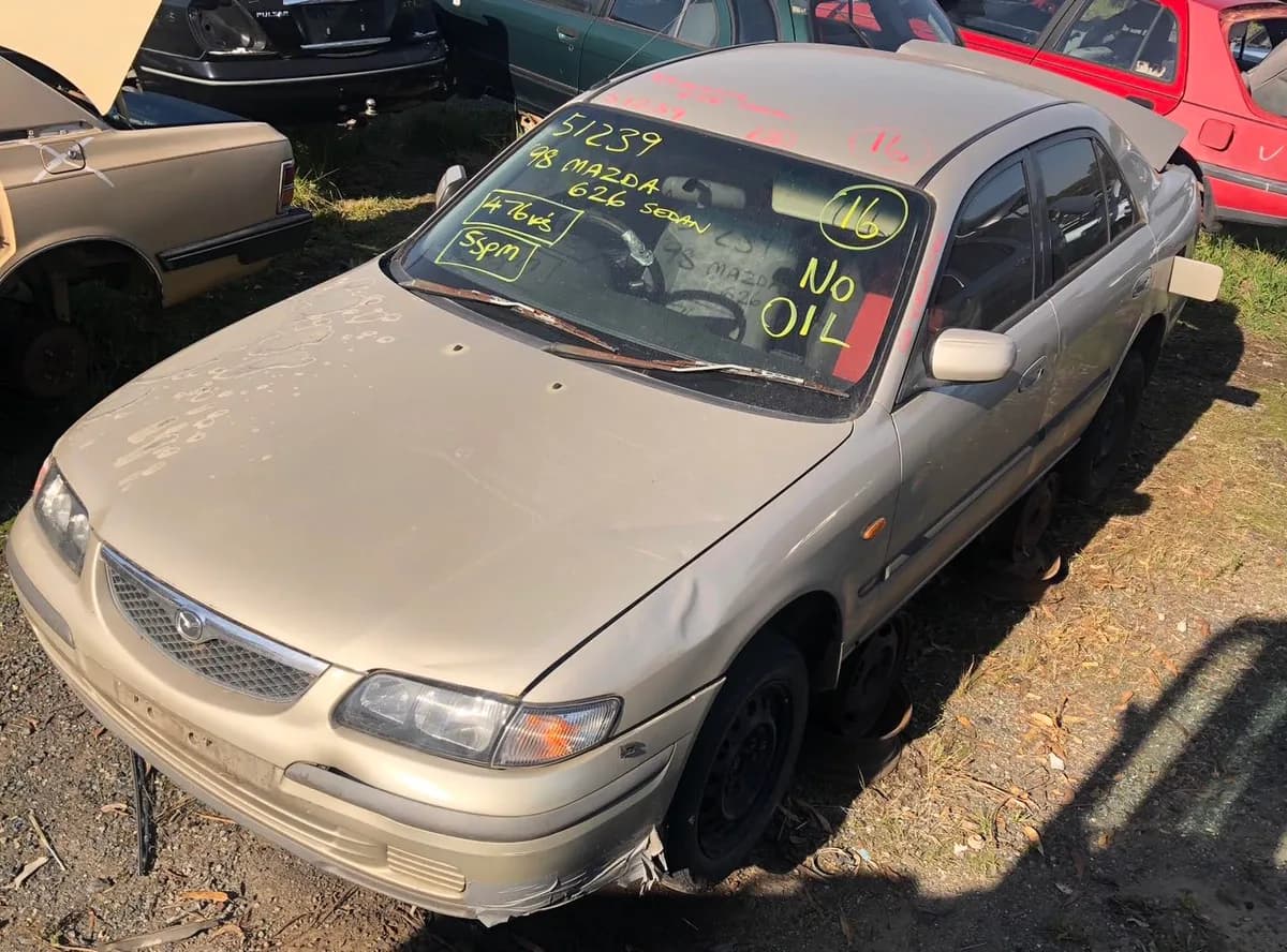 1998 Mazda 626 at Kilsyth