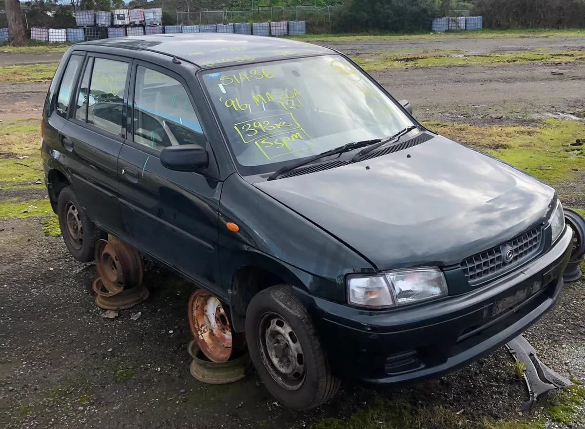 1997 Mazda 121 at Kilsyth