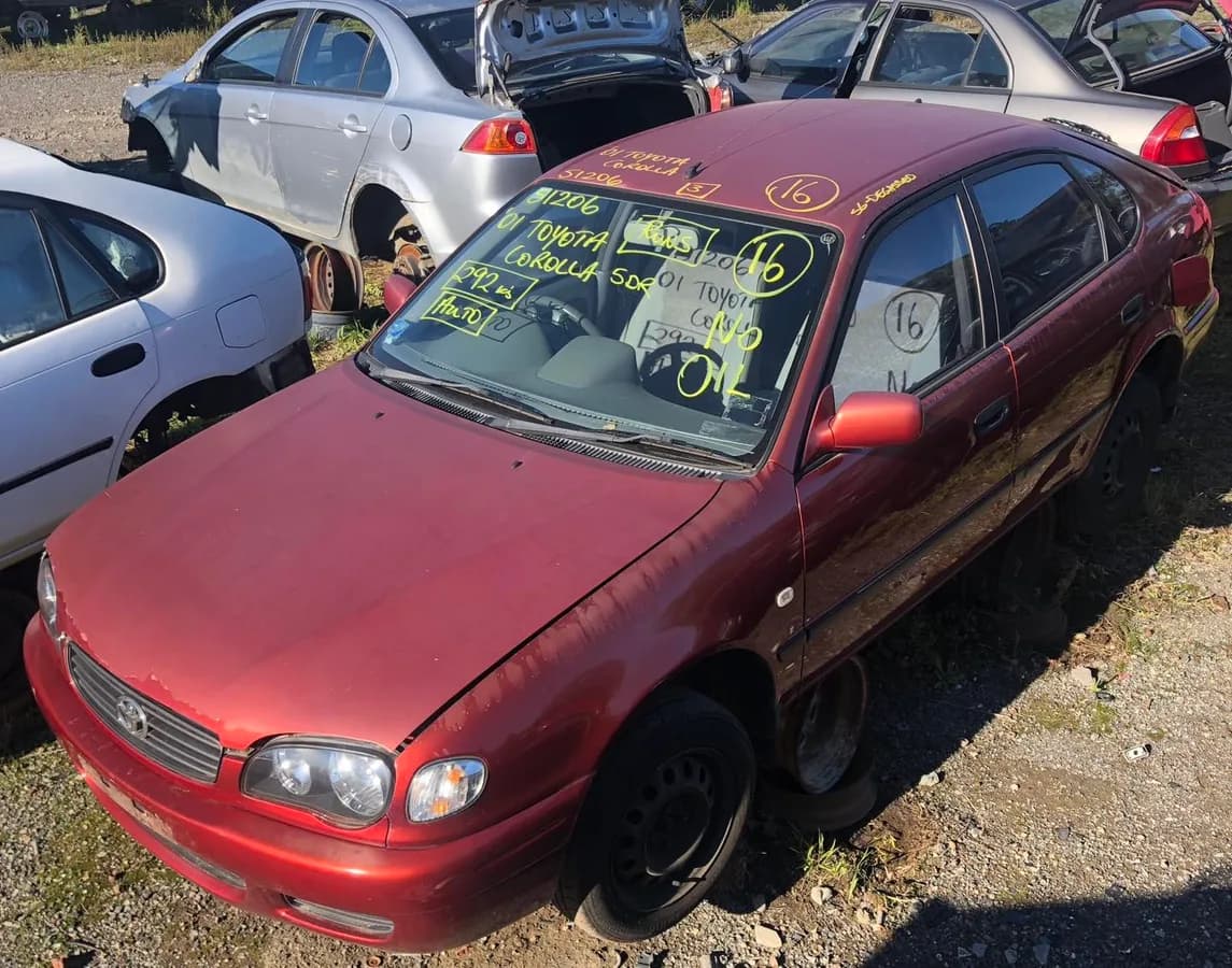 2001 Toyota Corolla at Kilsyth