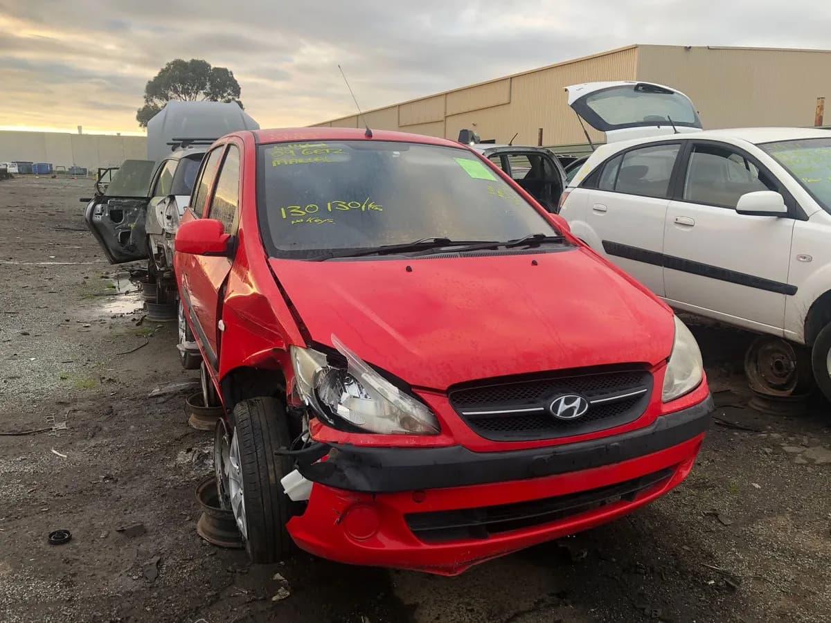 2009 Hyundai Getz at Campbellfield