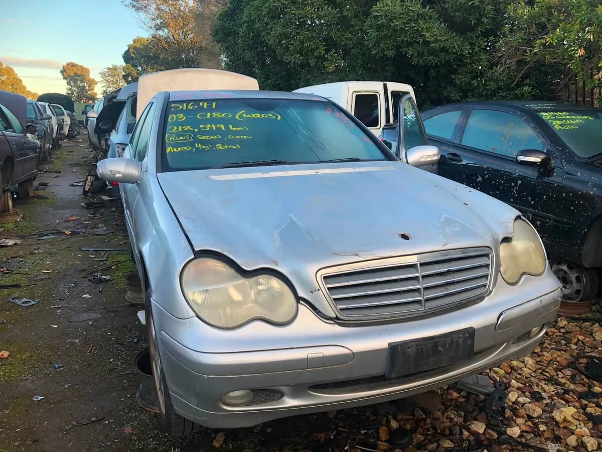 2003 Mercedes-Benz C180 at Campbellfield