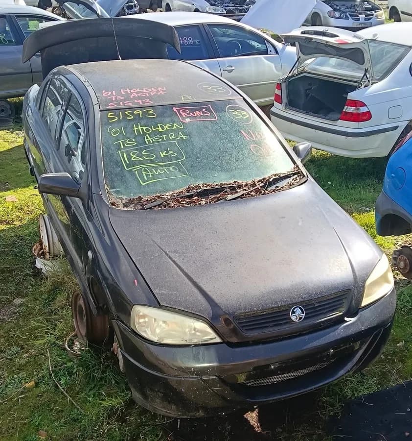 2002 Holden Astra at Kilsyth
