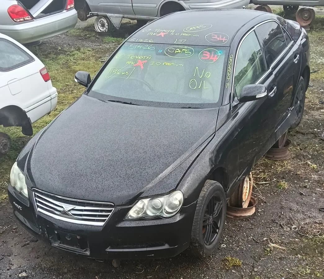 2007 Toyota Mark X at Kilsyth
