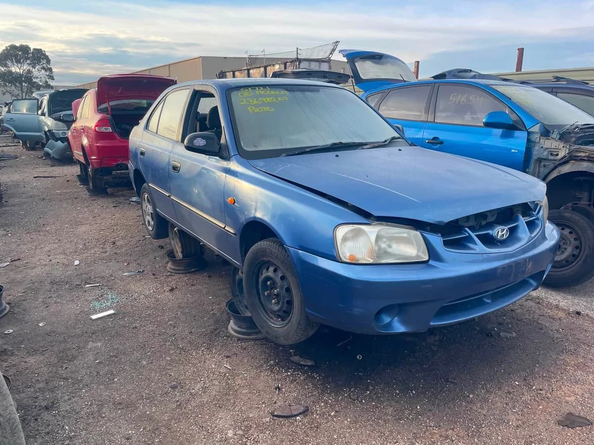2000 Hyundai Accent at Campbellfield