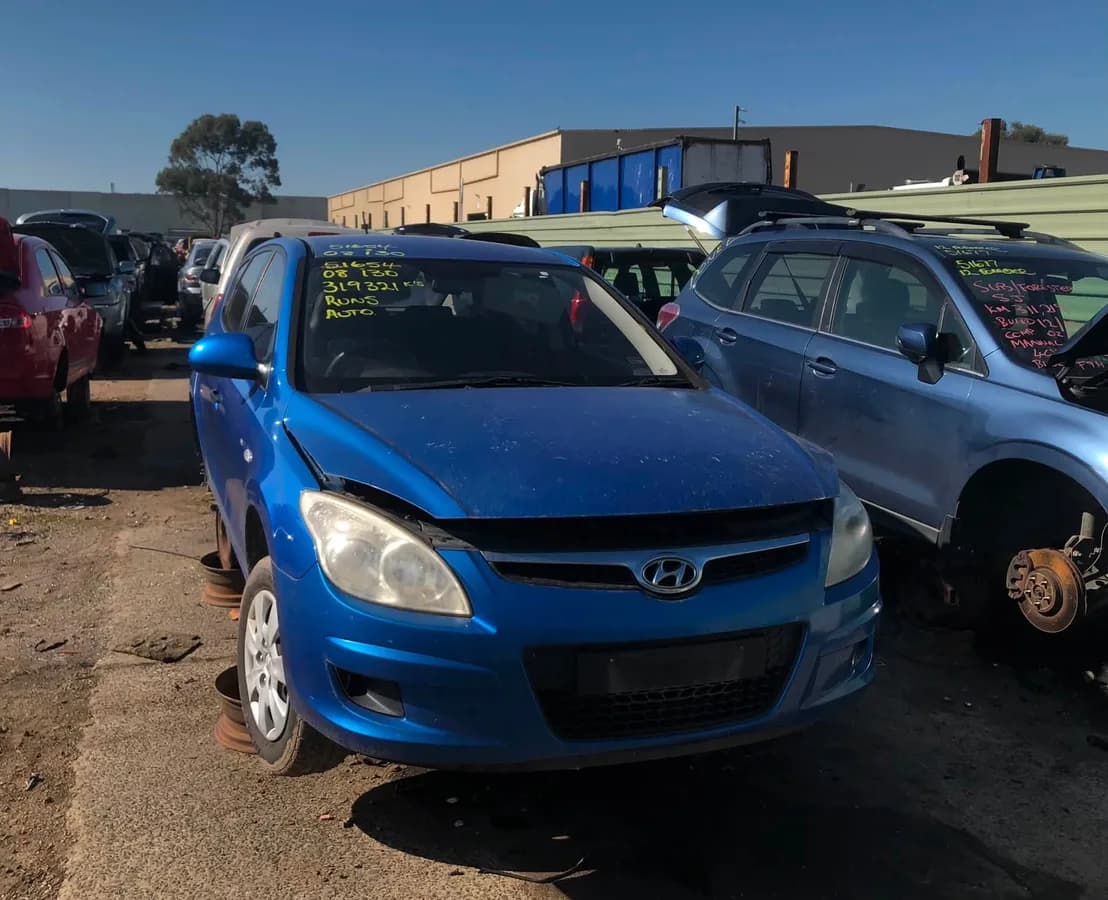 2008 Hyundai i30 at Campbellfield