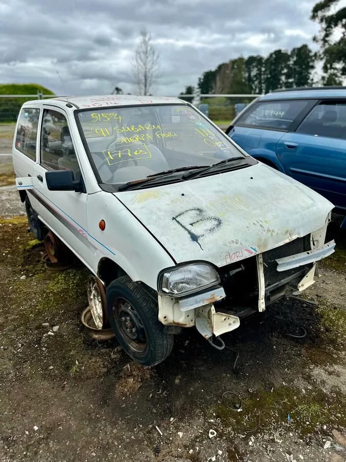 1991 Subaru Sherpa at Kilsyth