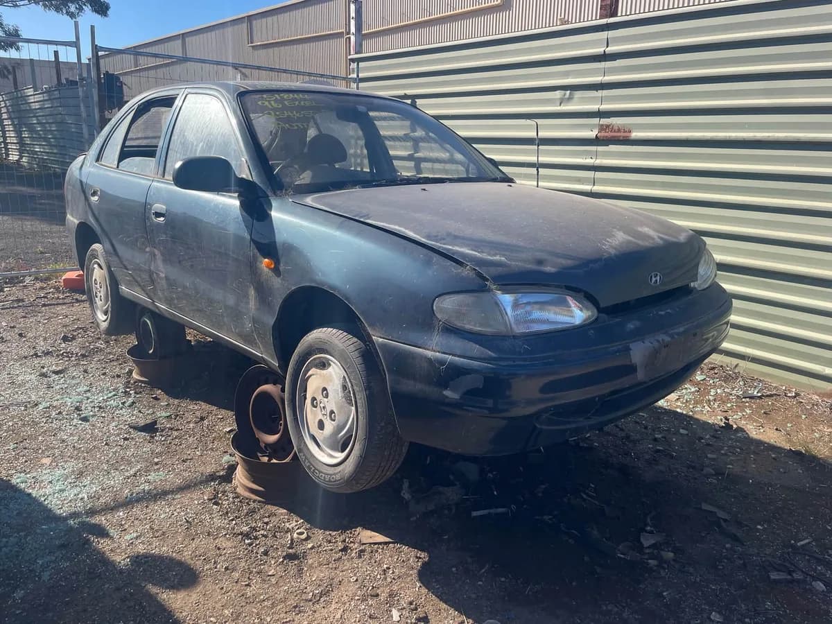 1996 Hyundai Excel at Campbellfield