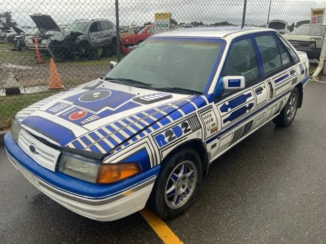 1991 Ford Laser at Lonsdale