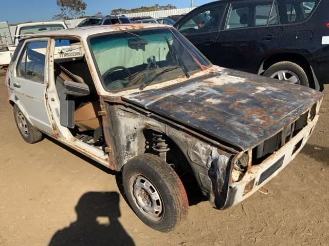 1980 Volkswagon Golf at Lonsdale