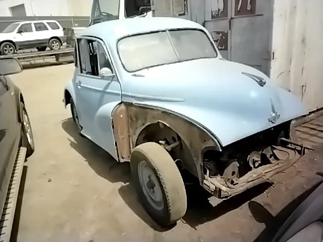 1950 Morris Minor at Elizabeth